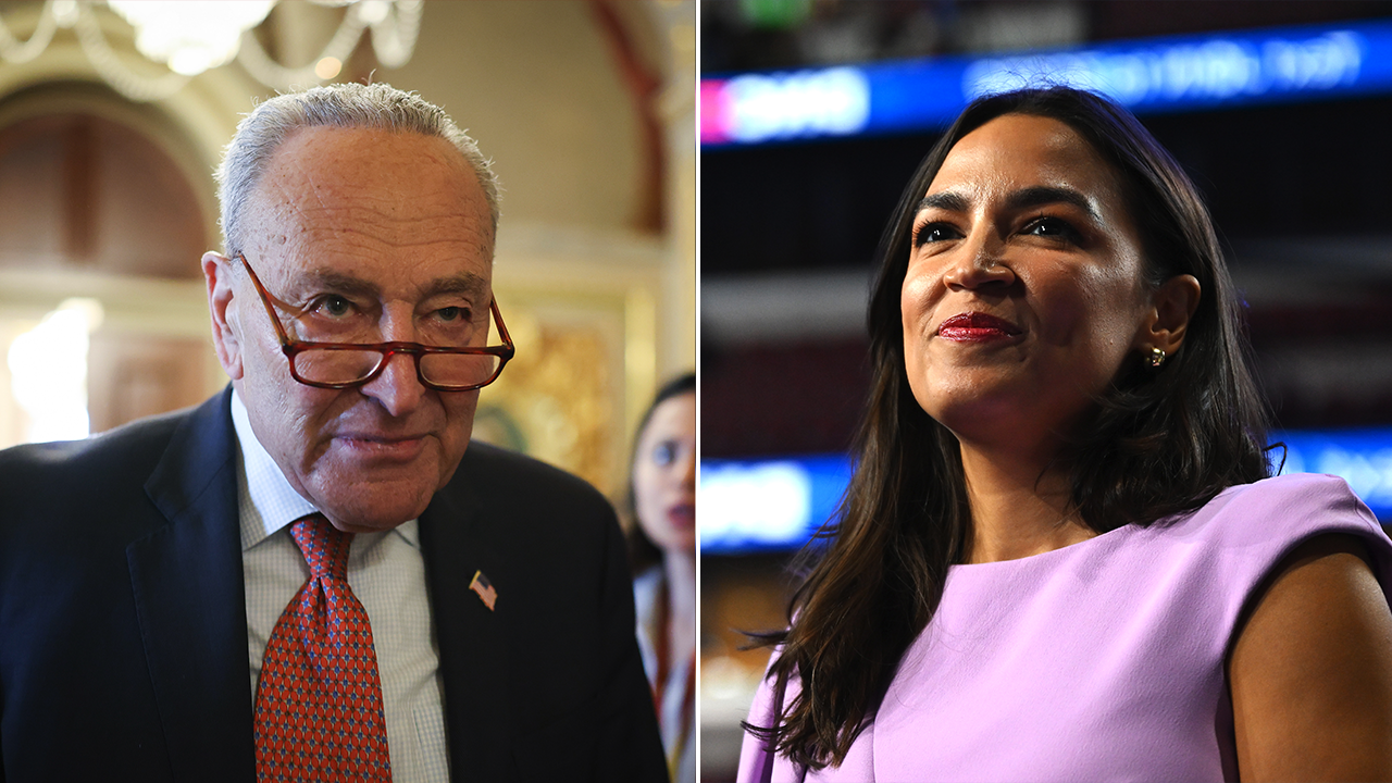 Schumer dismisses possible AOC primary challenge, says he's focused on bringing Trump's numbers down