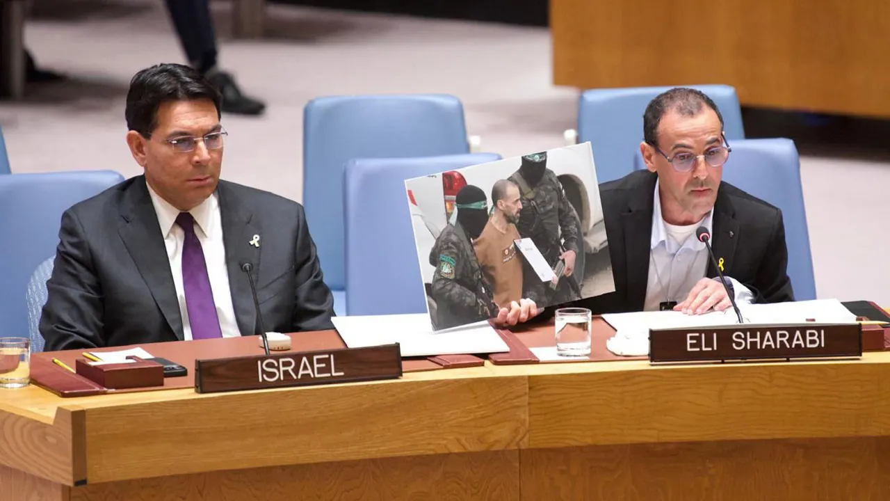 Freed Israeli hostage tells UN, ‘No more excuses,’ says aid is feeding terrorists