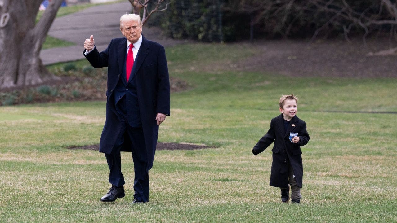 Heartwarming moment of Trump walking with Musk’s son ‘Lil X’ goes viral