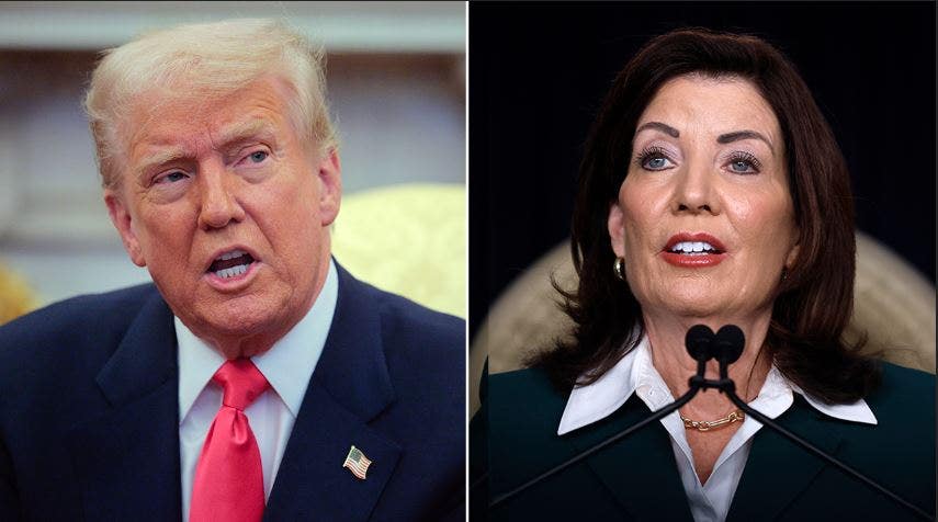 Trump and Kathy Hochul have ‘productive meeting’ amid tense relationship