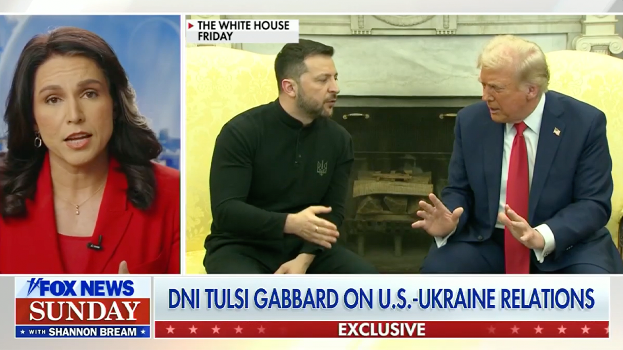 DNI Gabbard sounds off on Europe’s ‘divergence’ from U.S. values after tense Trump-Zelenskyy meeting