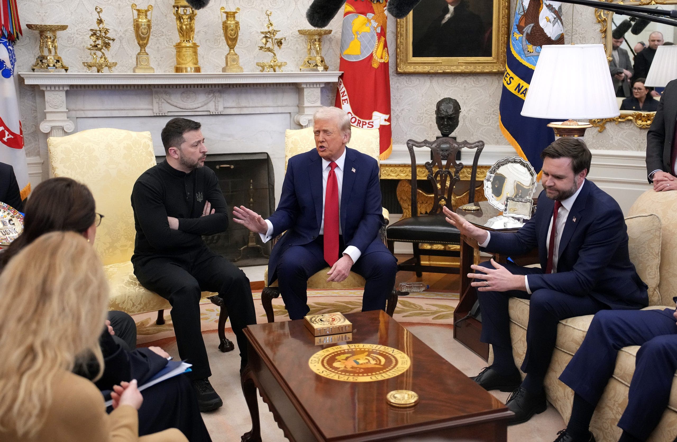 Flashback: What happened the previous time Zelenskyy met with Trump in the Oval Office