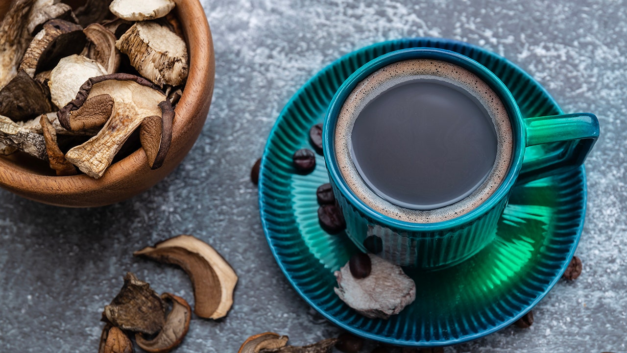 Mushroom coffee has a lower caffeine content than the standard brew. (iStock)