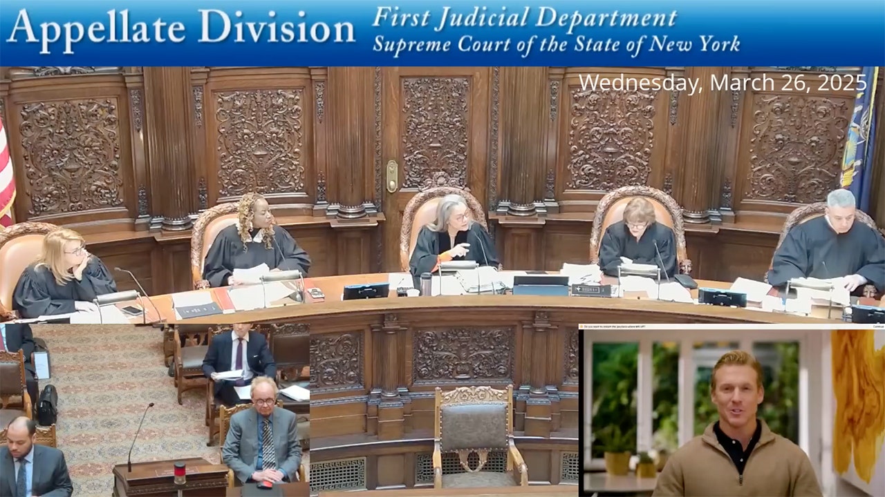 Jerome Dewald used an AI-generated avatar as his attorney while appearing in front of the New York State Supreme Court Appellate Division's First Judicial Department on March 26, 2025. (New York State Supreme Court Appellate Division's First Judicial Department/YouTube)