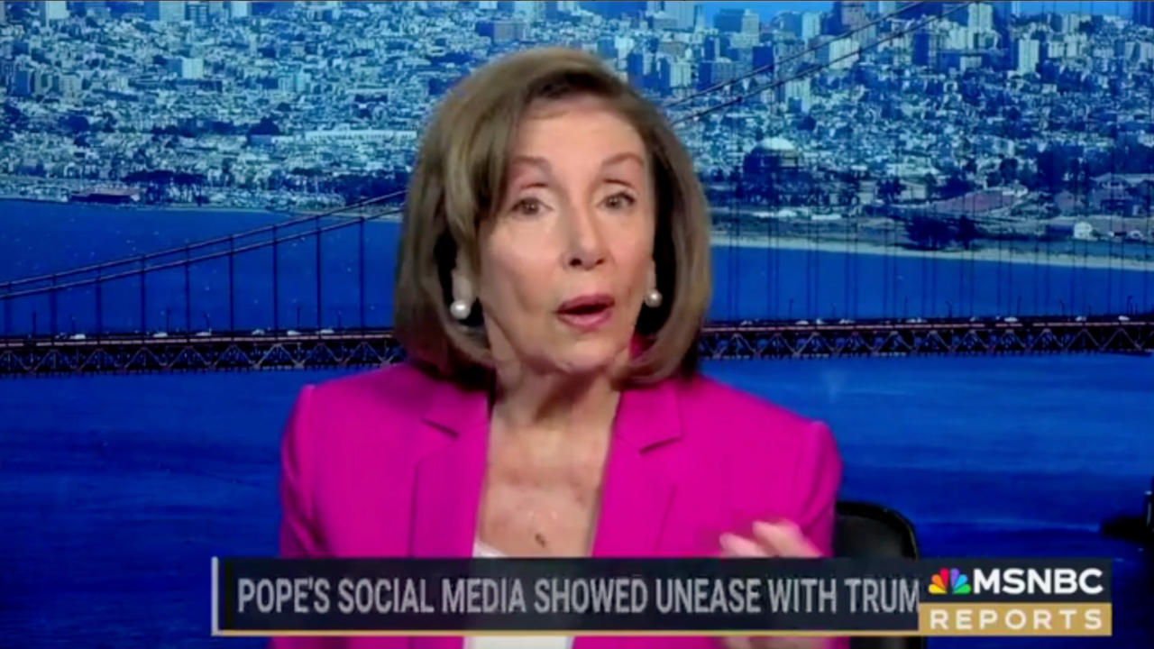 Nancy Pelosi wants newly elected American Pope Leo to speak out against mass deportations