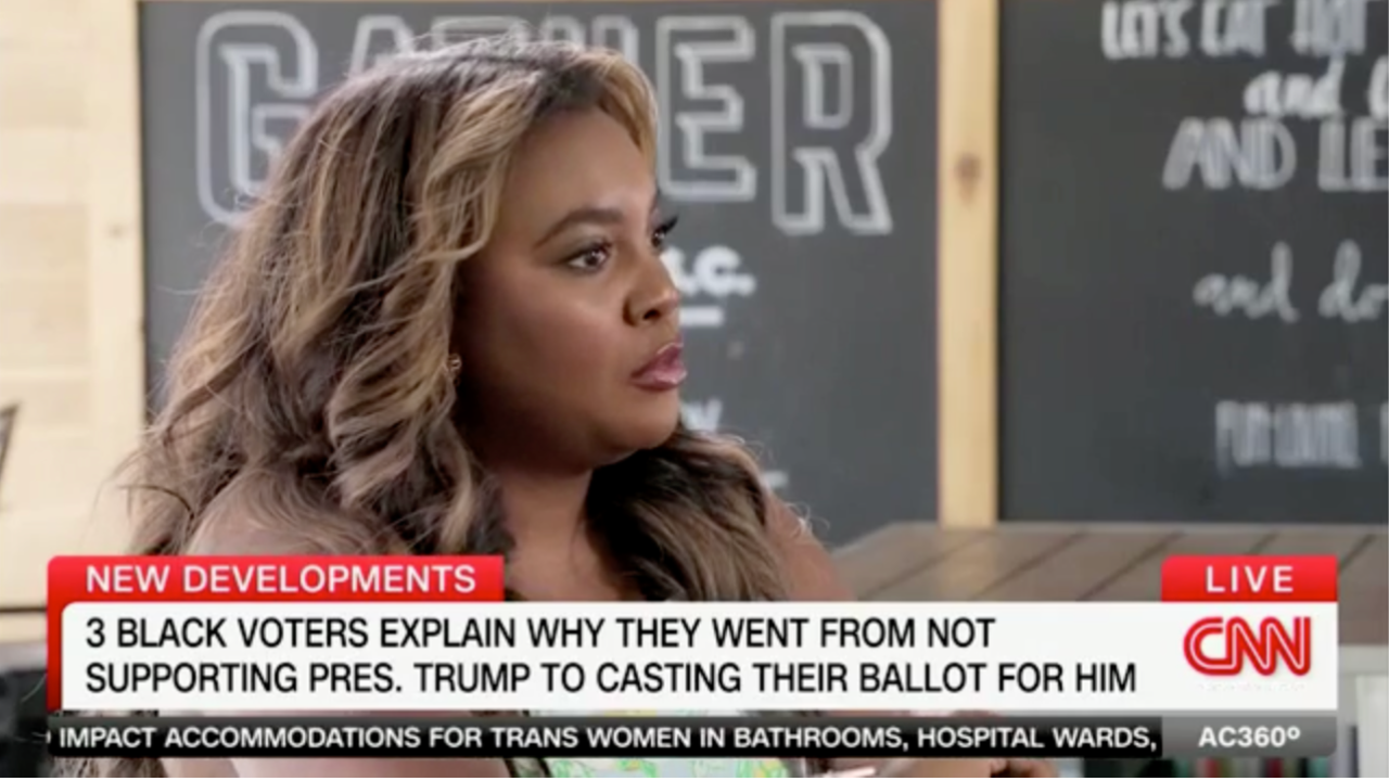 Black Trump voters tell CNN they’d vote for him if they had to do it again