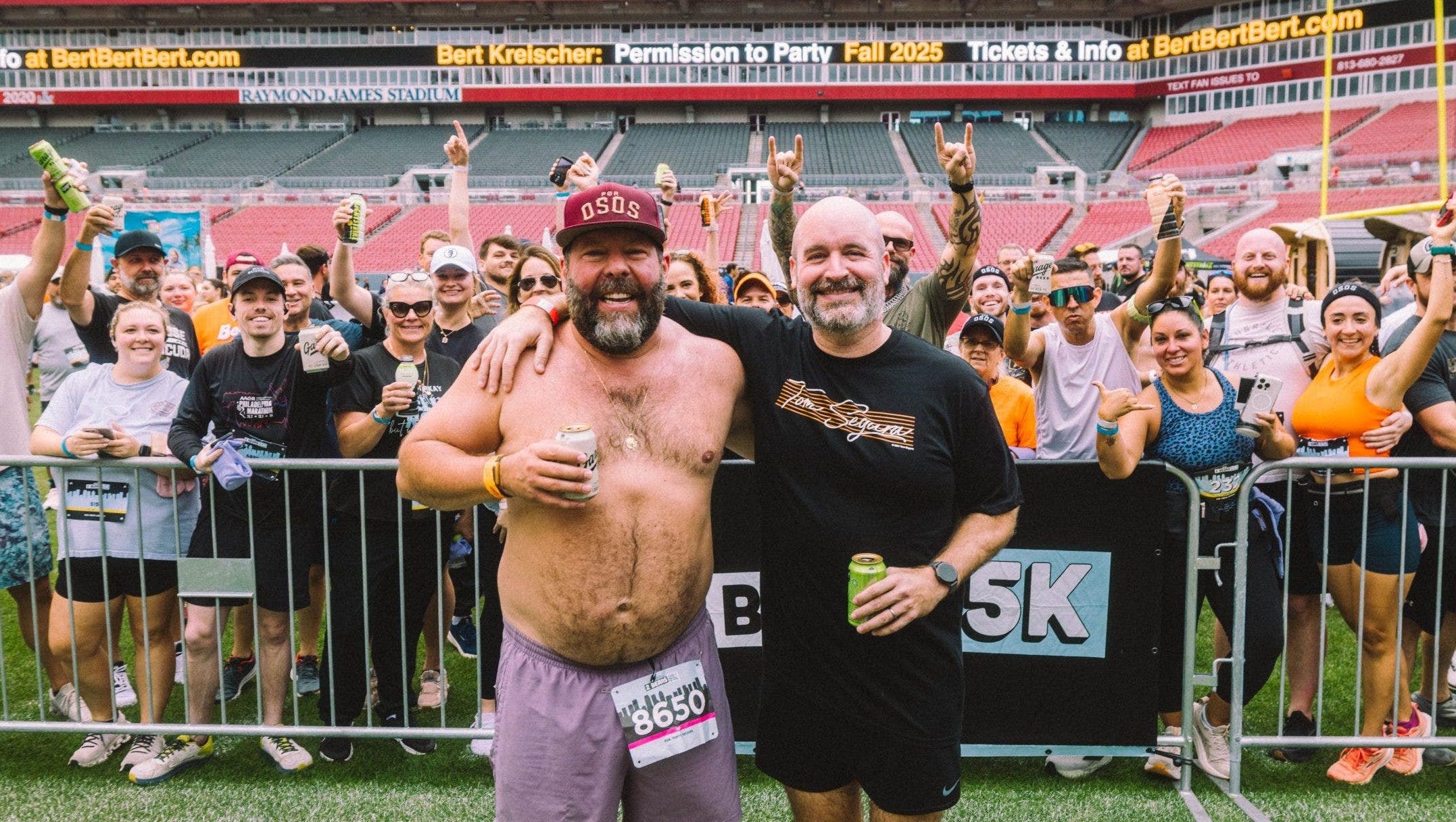 Comedians turn 'fat shaming' joke on Joe Rogan's podcast into annual 5K that is changing lives