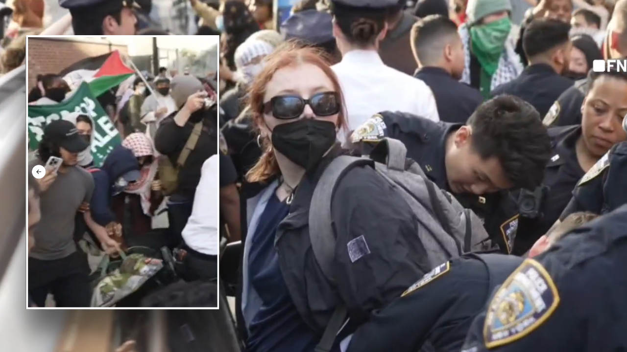 Brooklyn College in NYC overrun by anti-Israel agitators