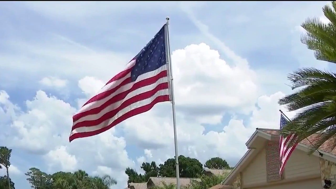 Disabled veteran fights homeowners association lawsuit over flagpole in Florida yard