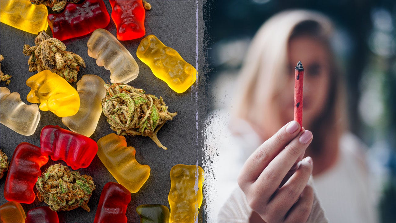 Smoking marijuana and eating cannabis gummies both linked to dangerous health risk, study finds