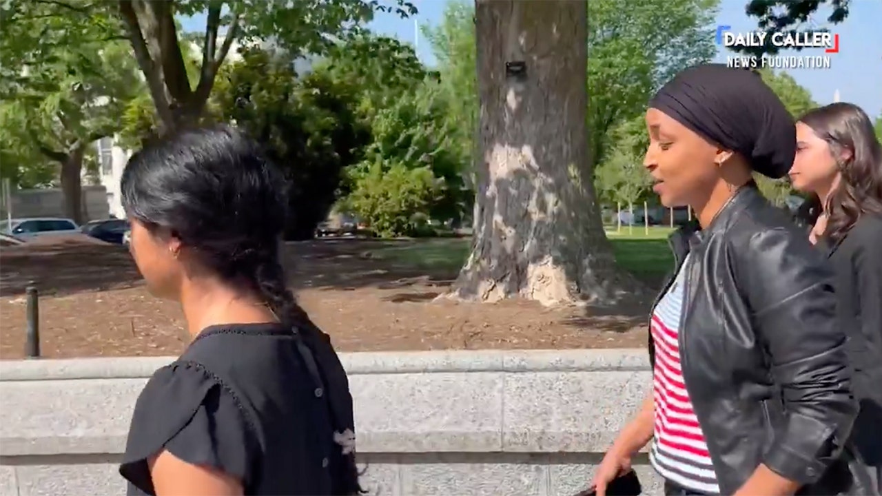 Ilhan Omar snaps at conservative reporter to 'f--- off' for asking questions outside Capitol