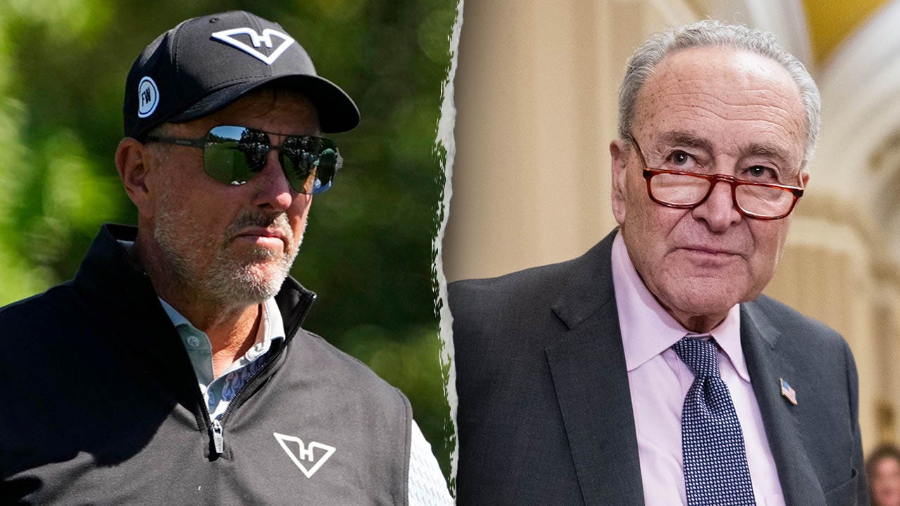 Phil Mickelson rips ‘traitor’ Chuck Schumer over SAVE Act criticisms: ‘He is not representing America’