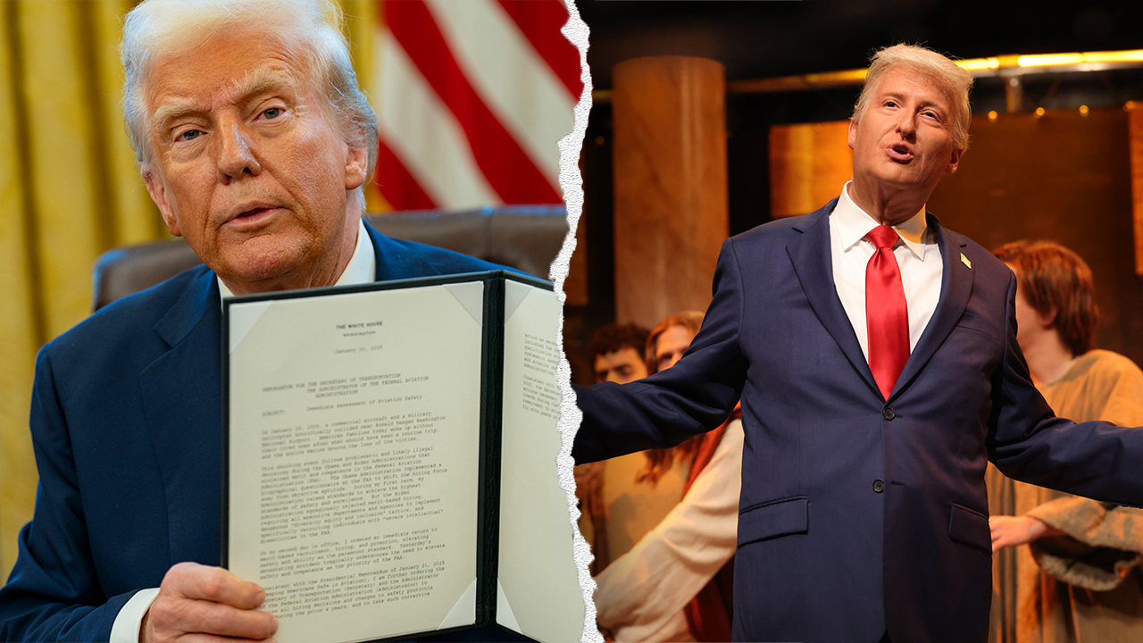 SNL mocks Trump’s 100 days with papal ambitions and executive order overload