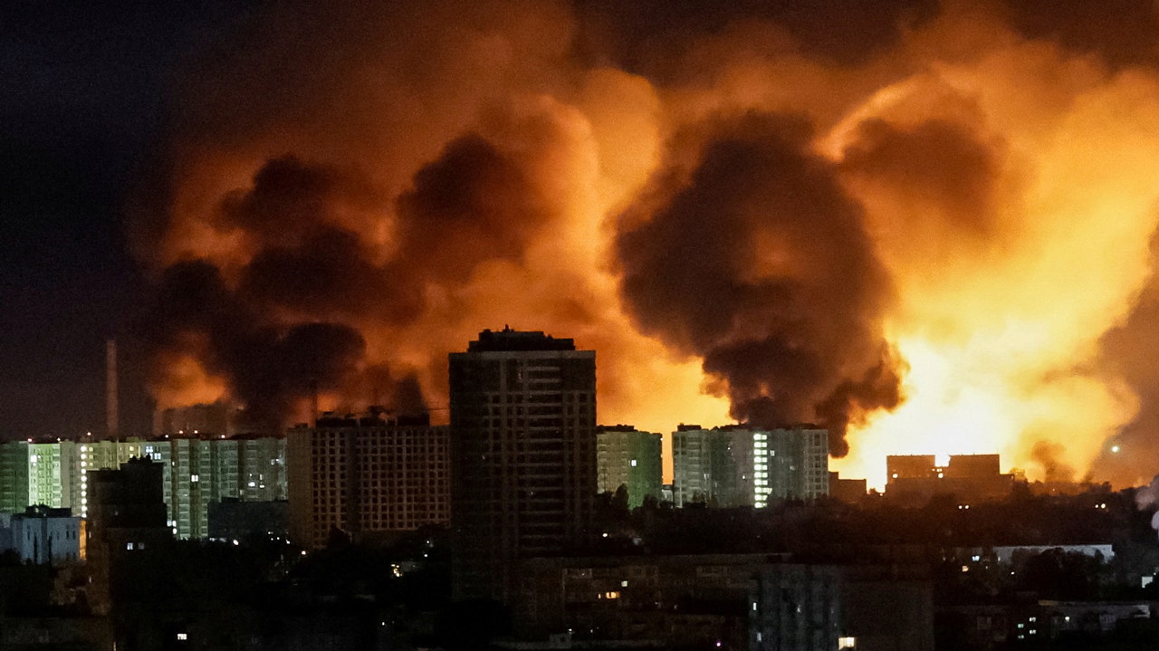Russian Forces Kill 12 In Massive Ukraine Drone And Missile Barrage Russian Forces Kill 12 In Massive Ukraine Drone And Missile Barrage