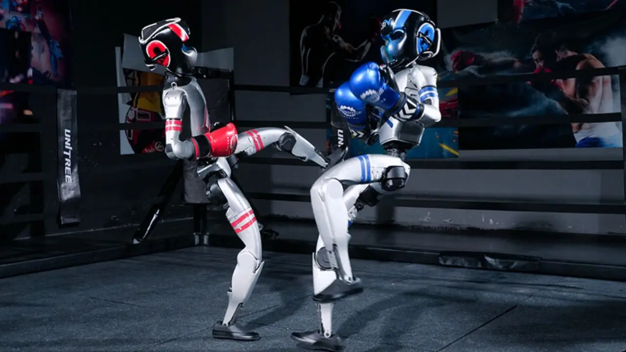 Robots step into the ring for a first-ever boxing match