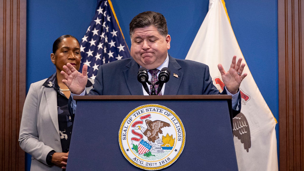 Billionaire Democratic Gov. Pritzker defends his wealth as party rails against the rich