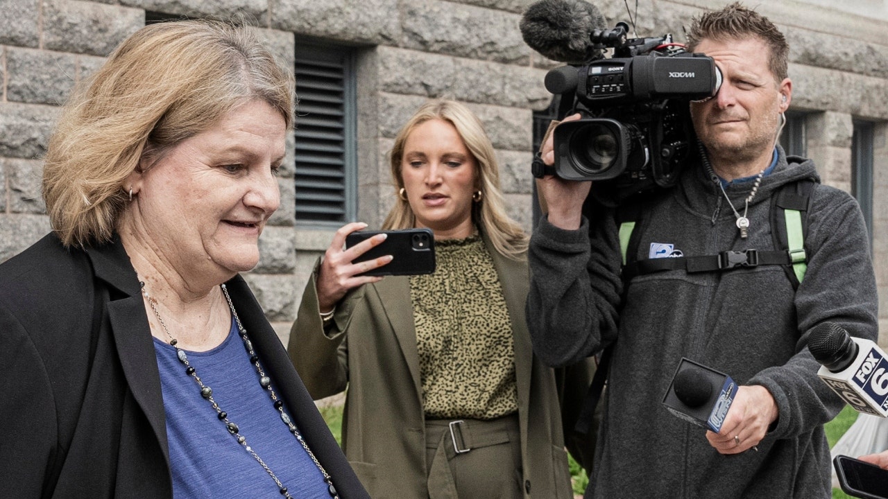 Milwaukee County Circuit Judge Hannah Dugan leaves the federal courthouse after a hearing Thursday, May 15, 2025, in Milwaukee. (Andy Manis, File)