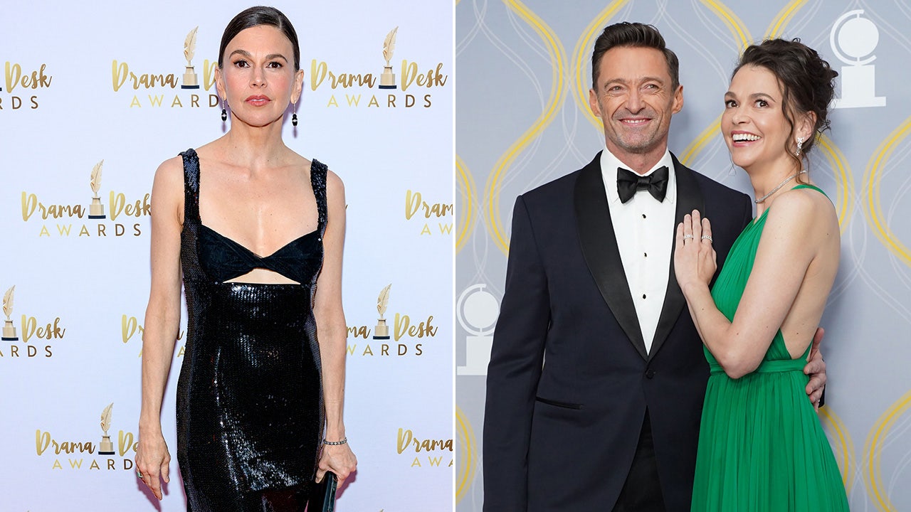 Hugh Jackman’s rumored flame Sutton Foster stays silent after his ex’s statement about ‘betrayal’