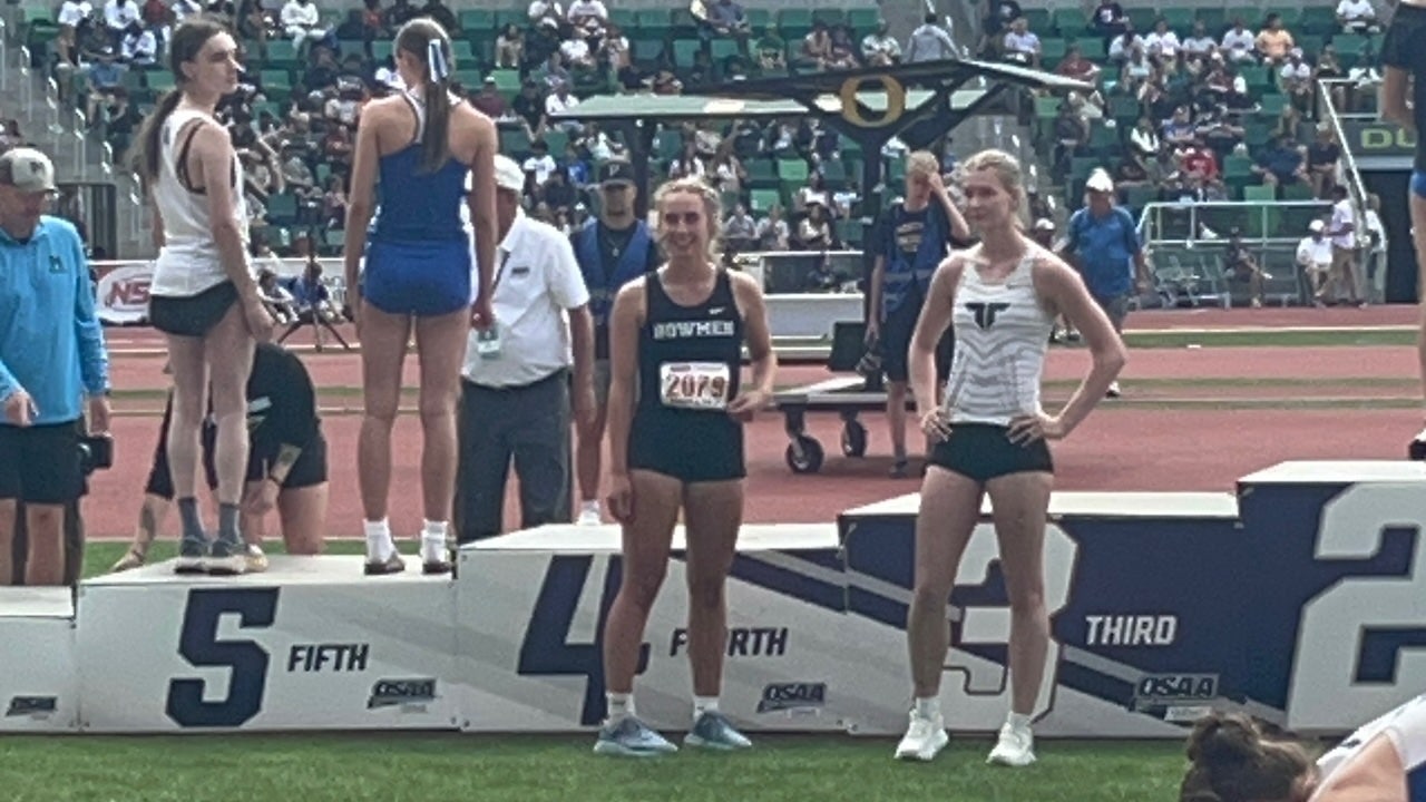 Girls’ track and field athletes don’t stand on podium next to trans athlete at Oregon state championship