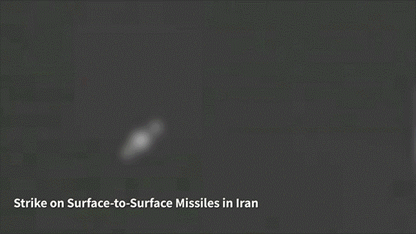 Israel releases video of strike on Iranian ballistic missiles aimed at Jewish state