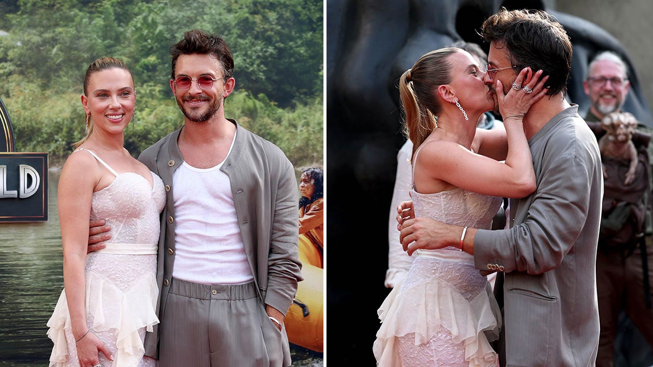 Scarlett Johansson explains kisses with ‘Jurassic World Rebirth’ co-star