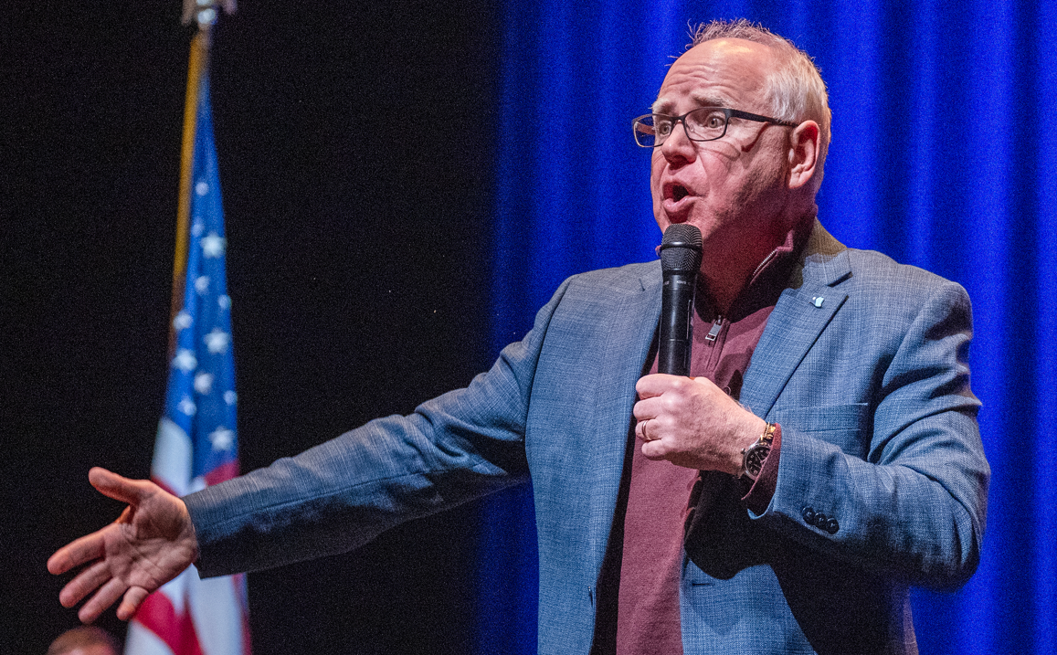 Walz recalls how son explained Trump’s appeal to young men and how the president creates a sense of belonging