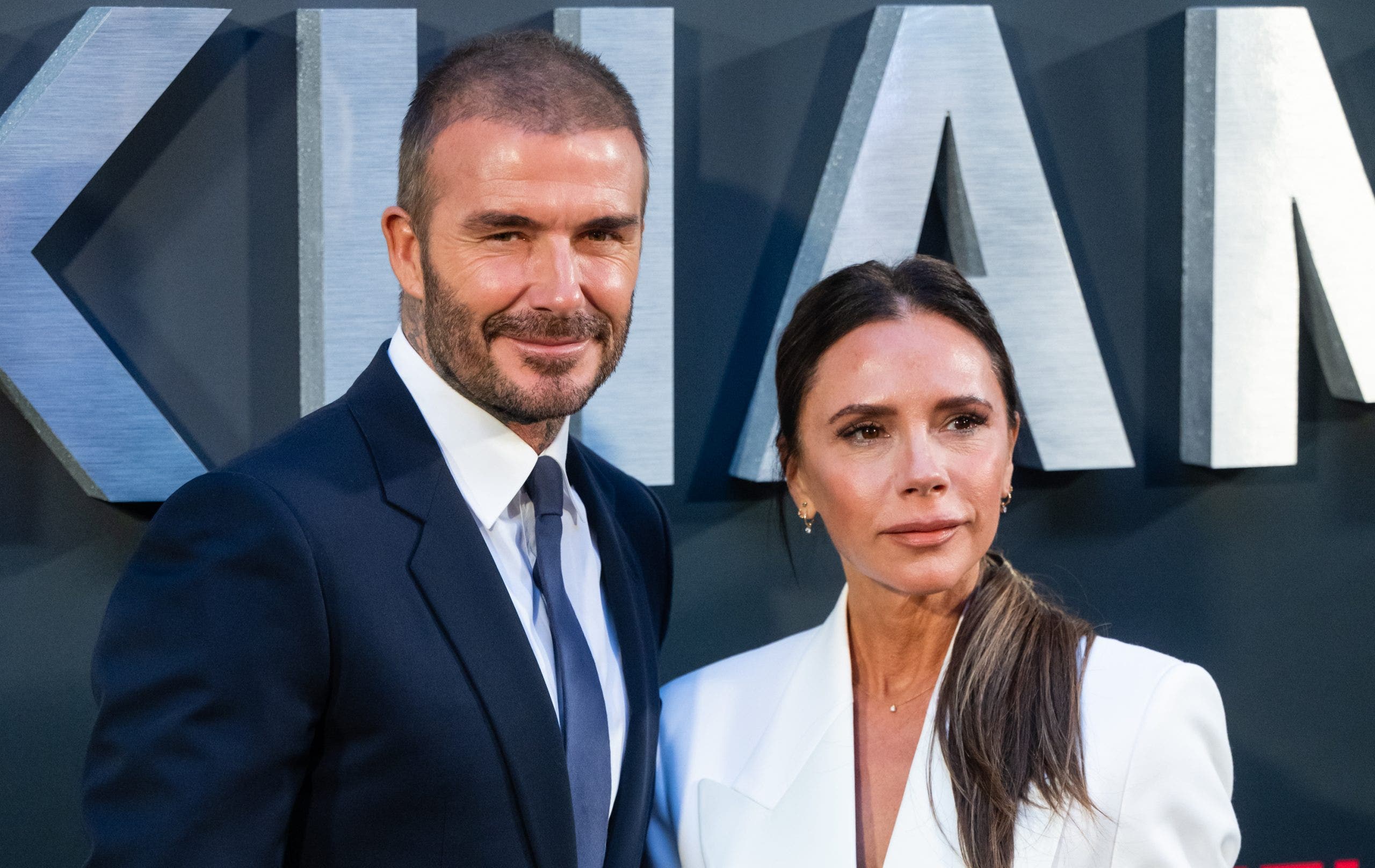 Victoria Beckham teases David for checking her out instead of working out during couple's gym session