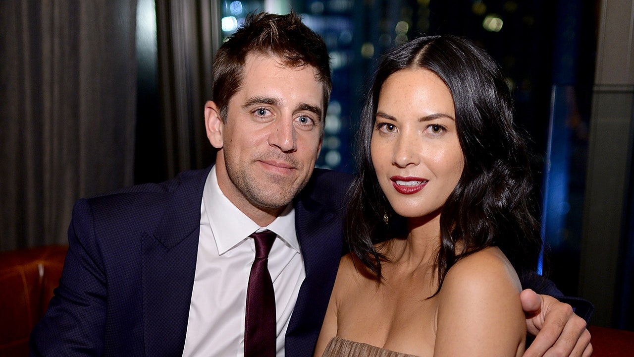 Olivia Munn slammed ongoing rumors that she's to blame for ex Aaron Rodgers' issues with his family. (Dimitrios Kambouris/Getty Images)