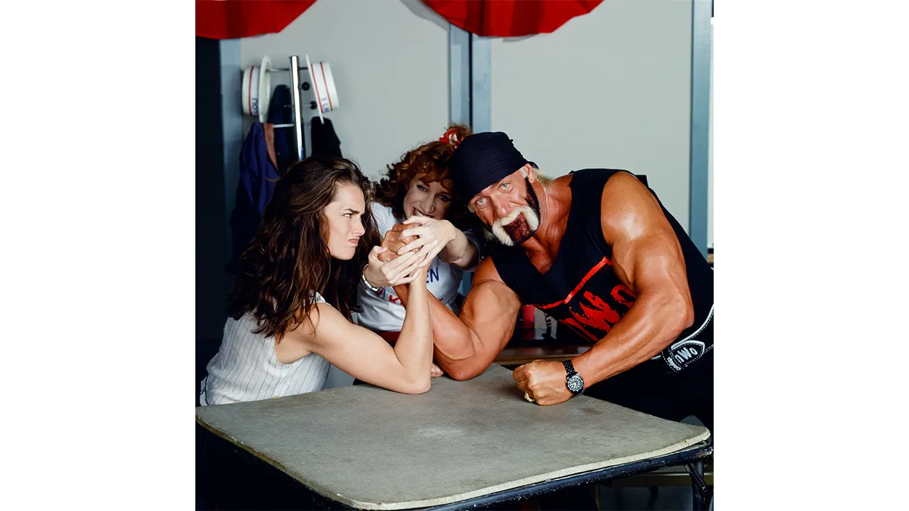 Hulk Hogan, who died July 24, enjoyed Hollywood success as well as wrestling fame. (Paul Drinkwater/NBC/NBCU Photo Bank via Getty Images)