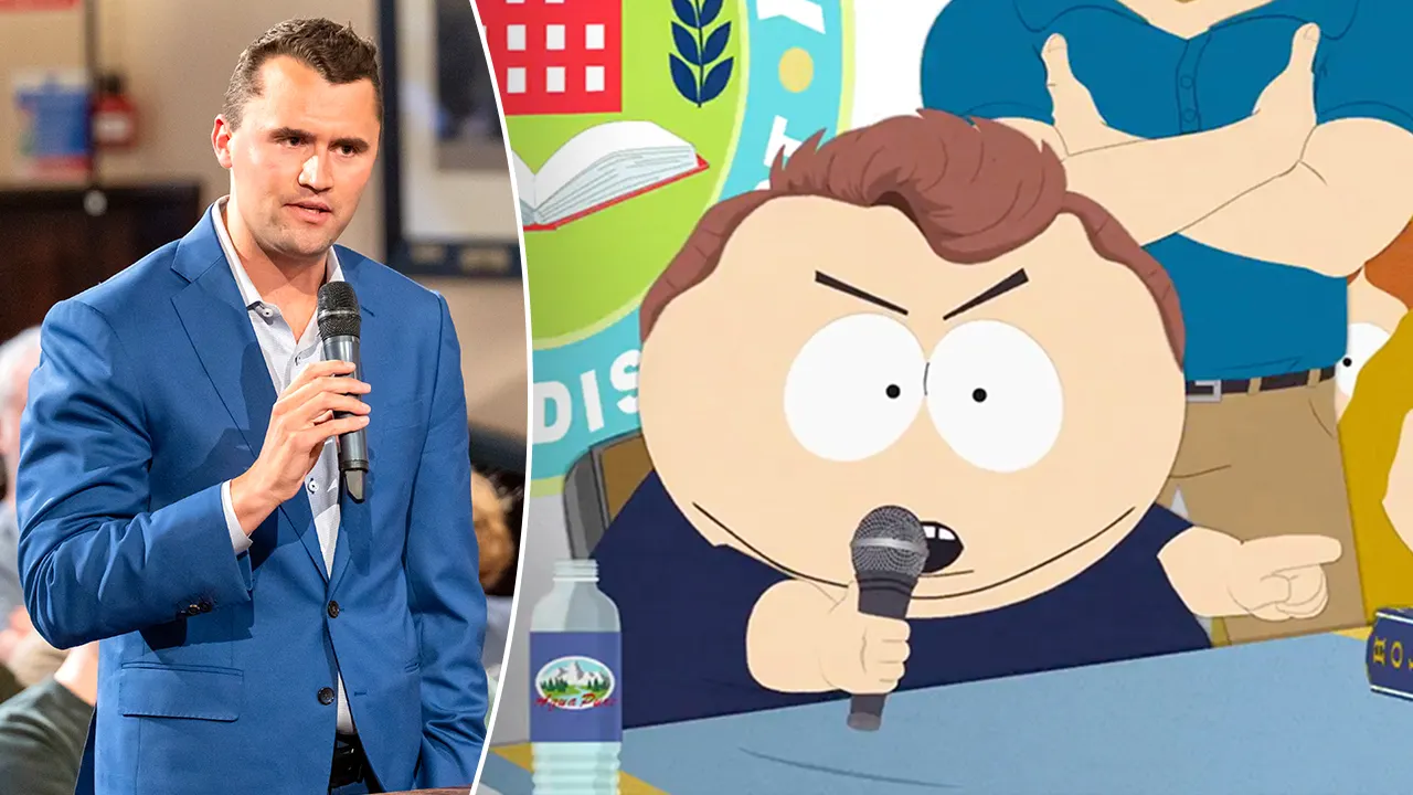 Charlie Kirk calls South Park parody of him a badge of honor