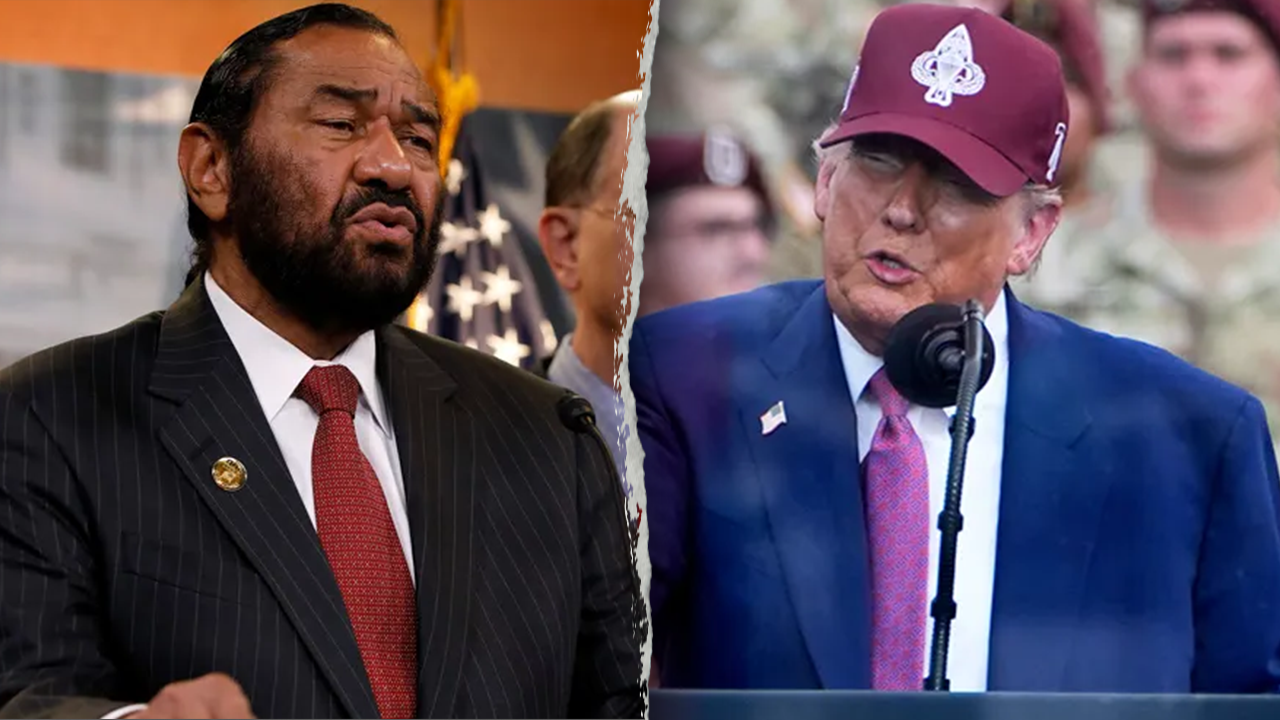 WATCH: Texas Dem censured for heckling Trump renews push to impeach presidential ‘Goliath’