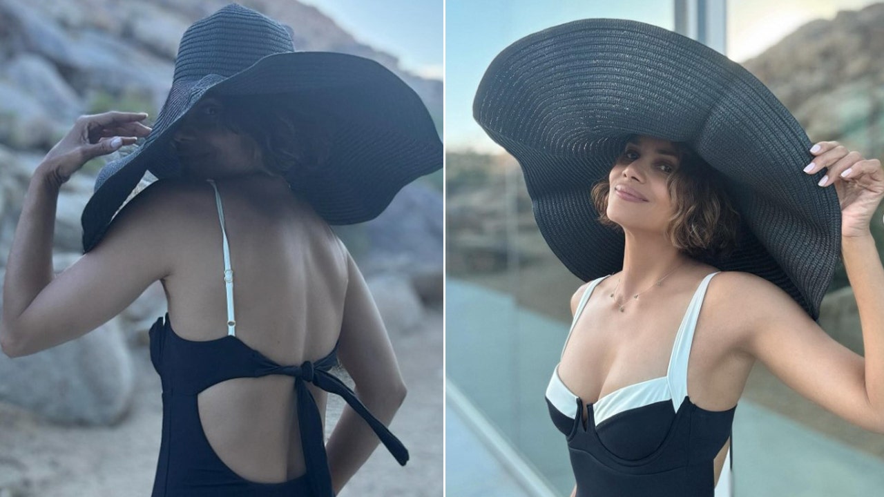 Halle Berry, 58, shares stunning swimsuit photos from Joshua Tree vacation