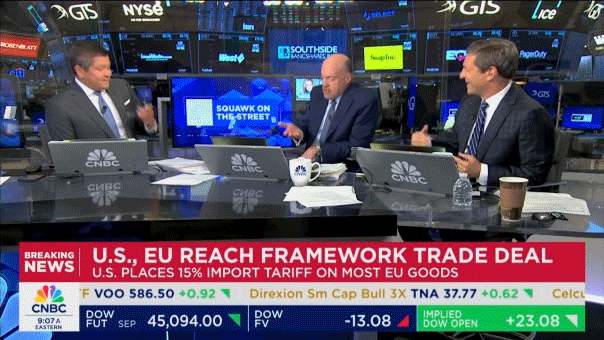 CNBC co-host drops F-bomb on air.