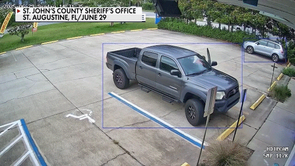 Chilling security footage captures woman’s desperate escape from Florida kidnapping attempt in parking lot