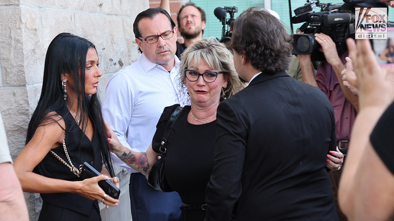 The family of Kaylee Goncalves arrive at Ada County Courthouse for Bryan Kohberger's plea deal hearing on Wednesday, July 2, 2025, in Boise, Idaho. (Derek Shook for Fox News Digital)
