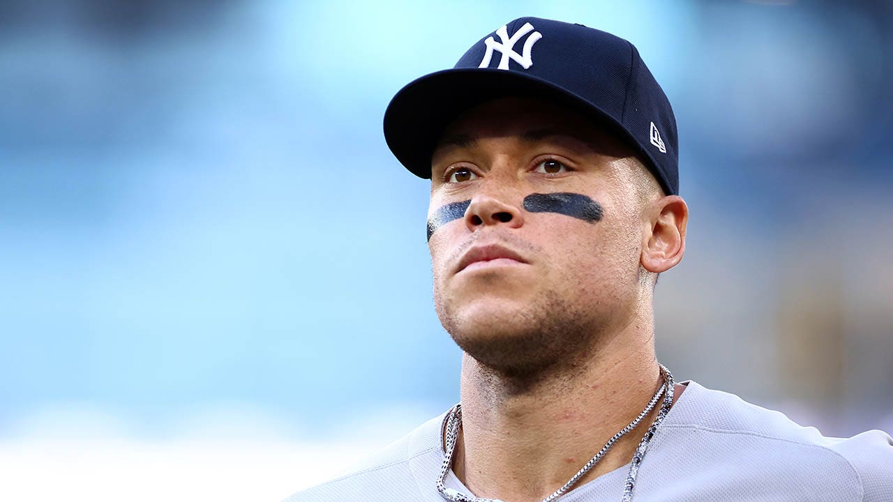 Yankees slugger Aaron Judge sidelined with ‘elbow issue’ as concern mounts: ‘We’ll see’