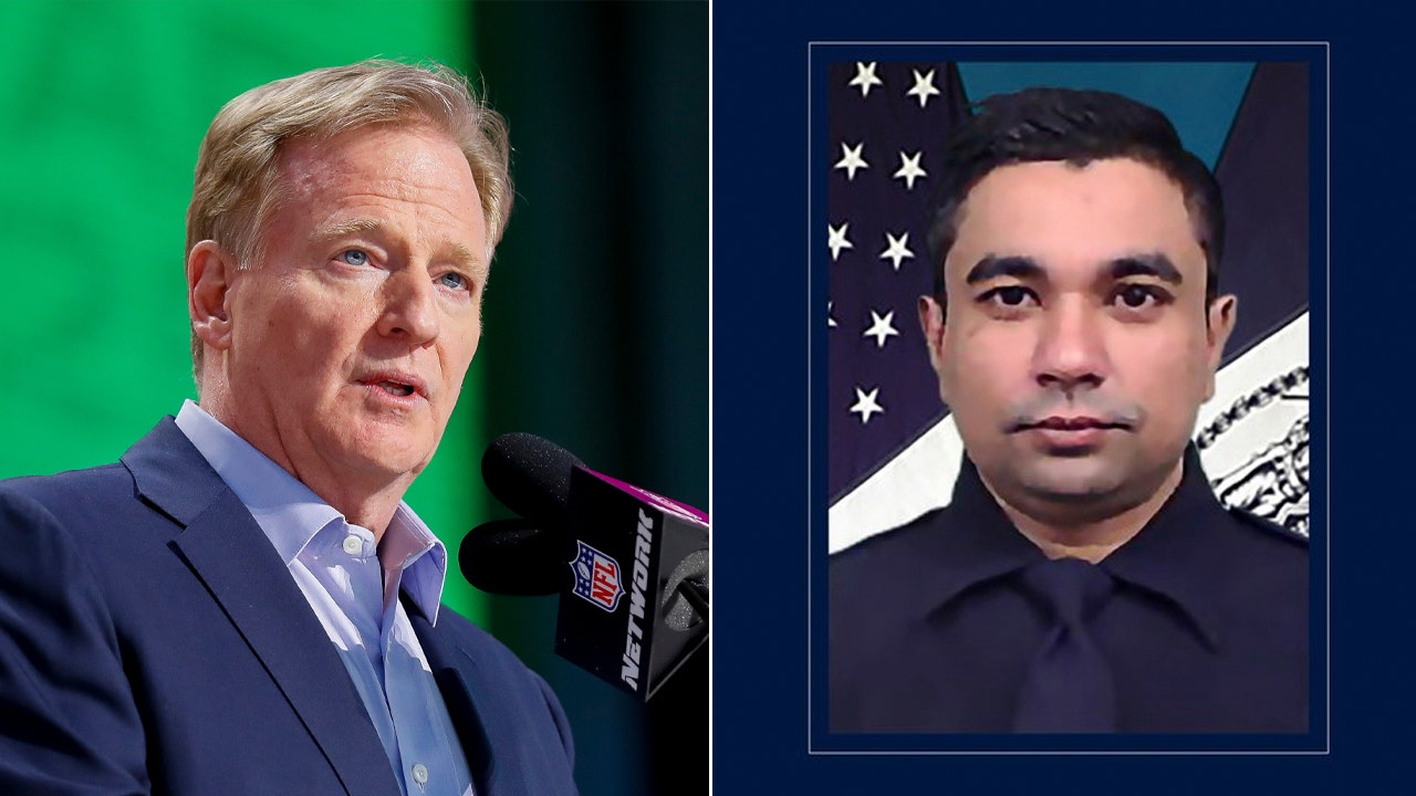 NFL’s Roger Goodell praises NYPD officer who killed in NYC shooting