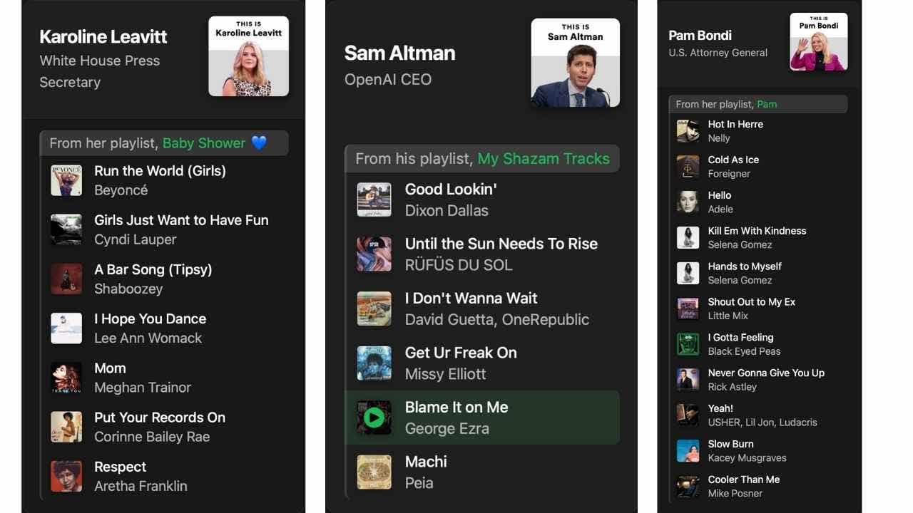 Politicians’ Spotify playlists exposed by Panama Playlists website