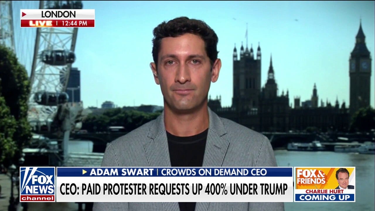 Crowds on Demand CEO provides insight as paid protester requests up 400% under Trump