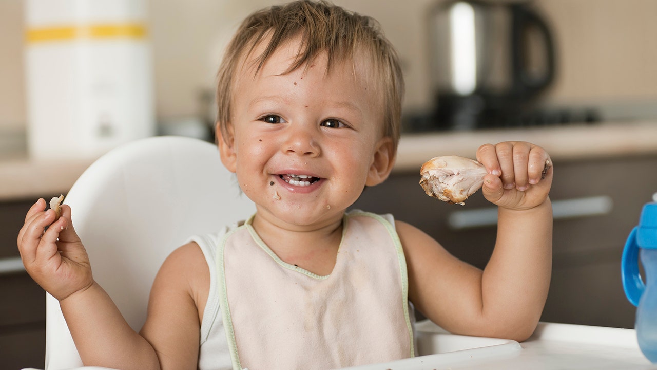 Babies are licking butter and gumming ribeye steak in new diet trend that divides doctors