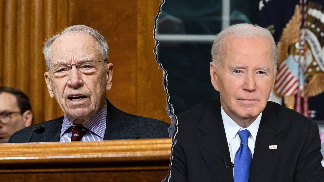 Sen. Chuck Grassley says he was ‘naive’ about how he looked at Biden as president, calls him ineffective