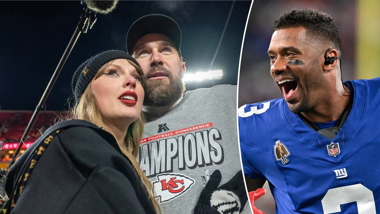 Russell Wilson ‘excited’ for Travis Kelce-Taylor Swift engagement as fellow NFL player married to music star