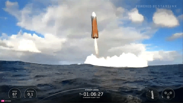 SpaceX succeeds at third Starship test flight attempt after multiple scrubs