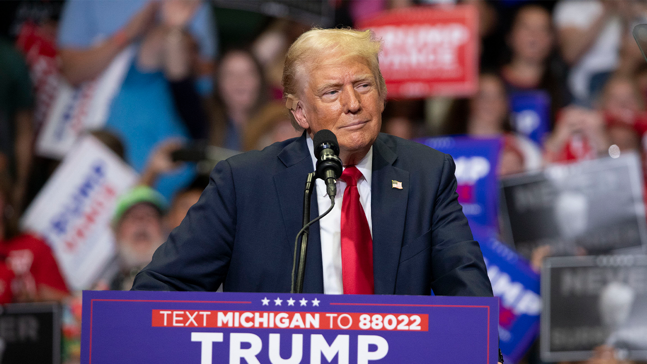 President Donald Trump's 2024 campaign leveraged text fundraising efforts. (Getty Images)