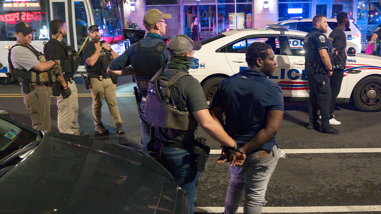 SCOOP: White House touts guns and drug haul removed from DC streets as Trump’s crime blitz nets 550 arrests