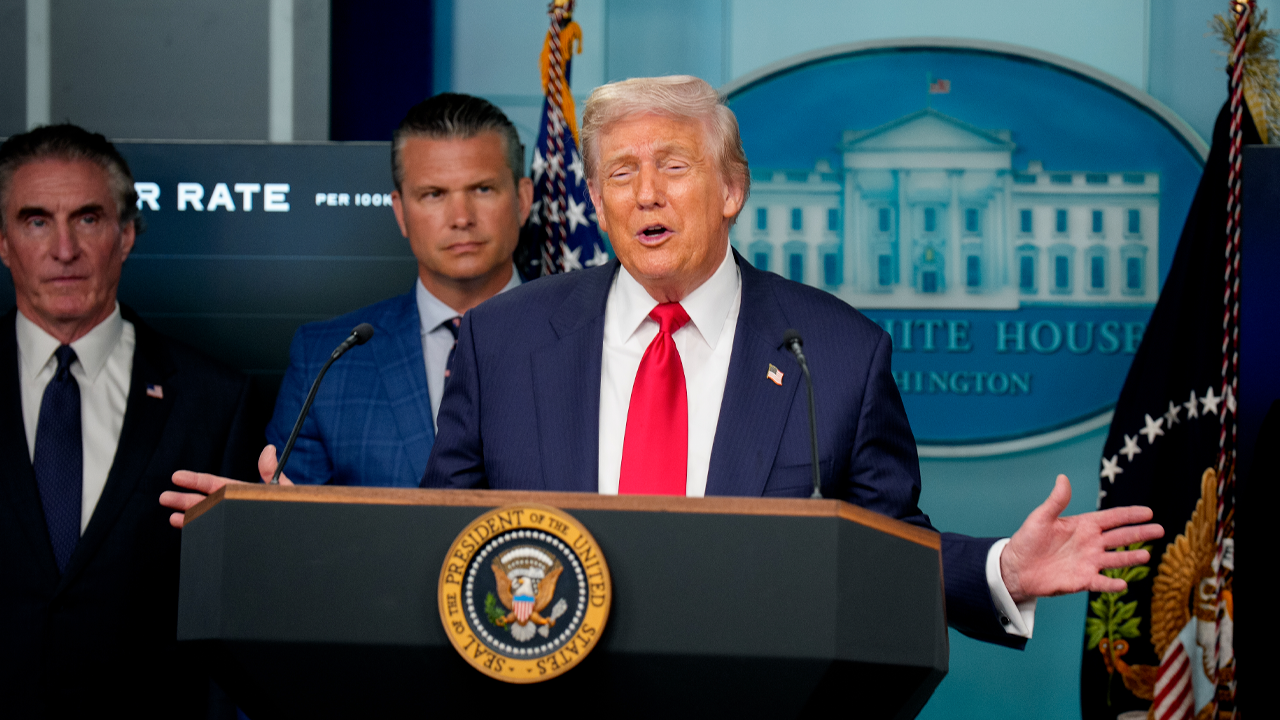 Trump jokes he won’t build a ‘big, beautiful’ press room because he doesn’t want reporters ‘comfortable’