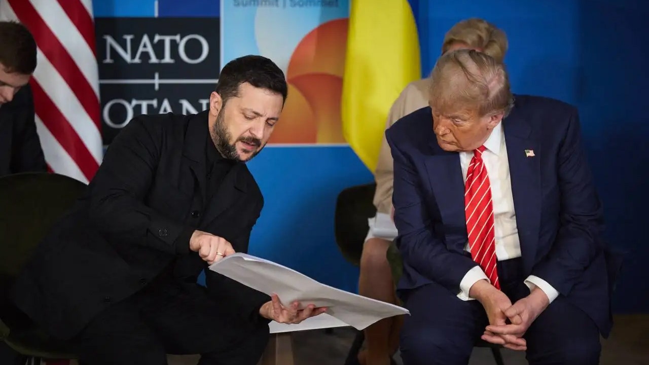 Trump says Zelenskyy can end Russia war ‘almost immediately’ before hosting seven European leaders