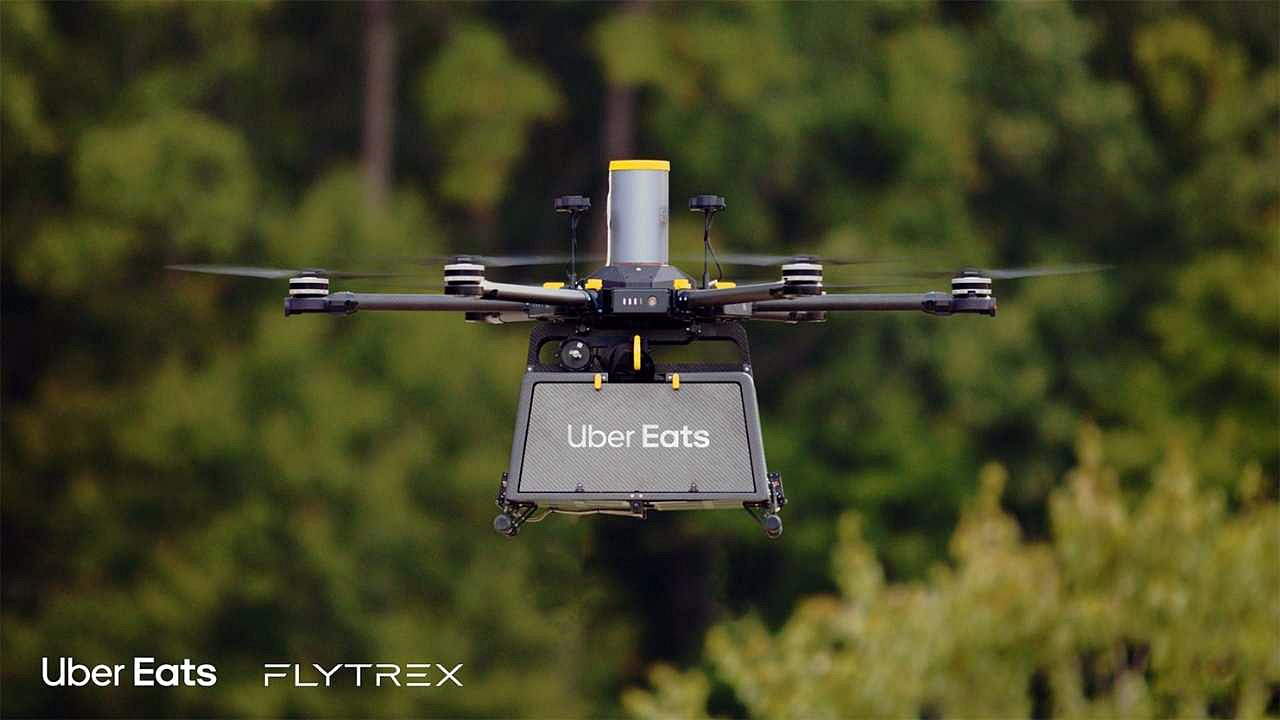Uber Eats takes flight with drone deliveries
