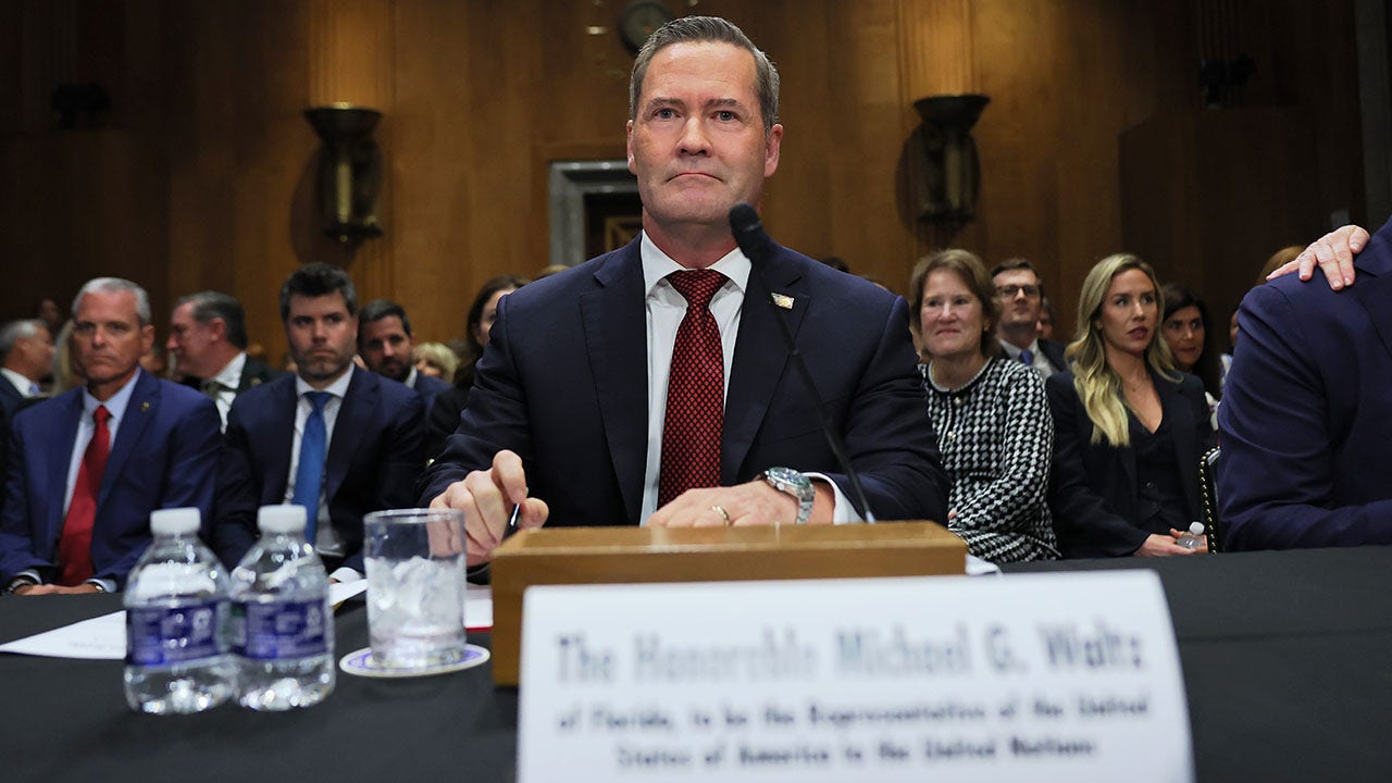 Mike Waltz confirmed as UN ambassador in Vipartisan Senate Vote
