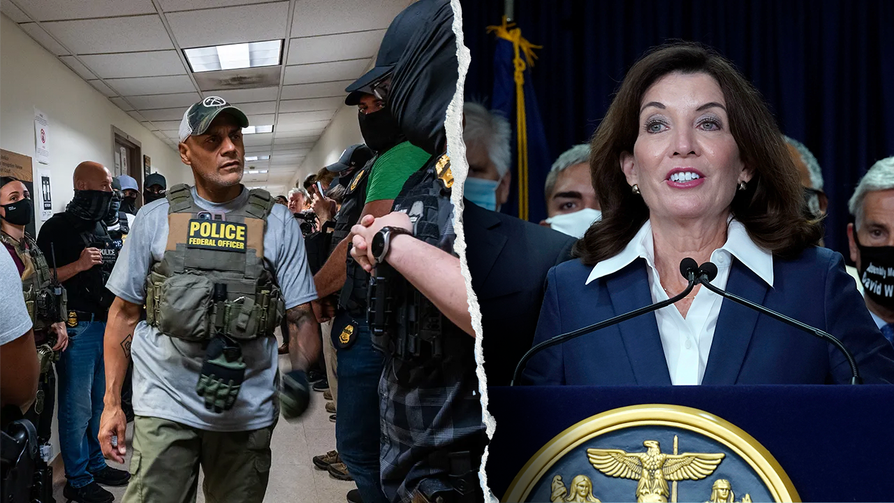 Hochul remains defiant after sheriffs sue over law banning cooperation with ICE: 'Bring it on'